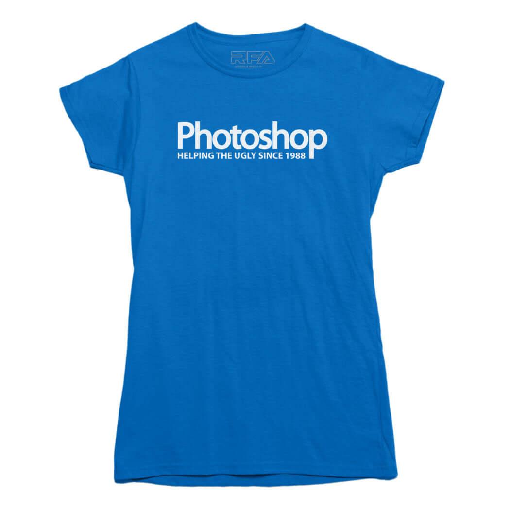 Photoshop - Helping the Ugly Since 1988 funny photography t-shirt - Rocket Factory Apparel