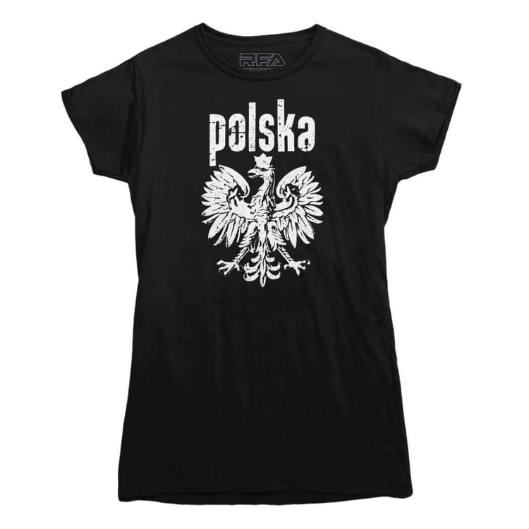 Polska Poland Eagle T-shirt - Rocket Factory Apparel