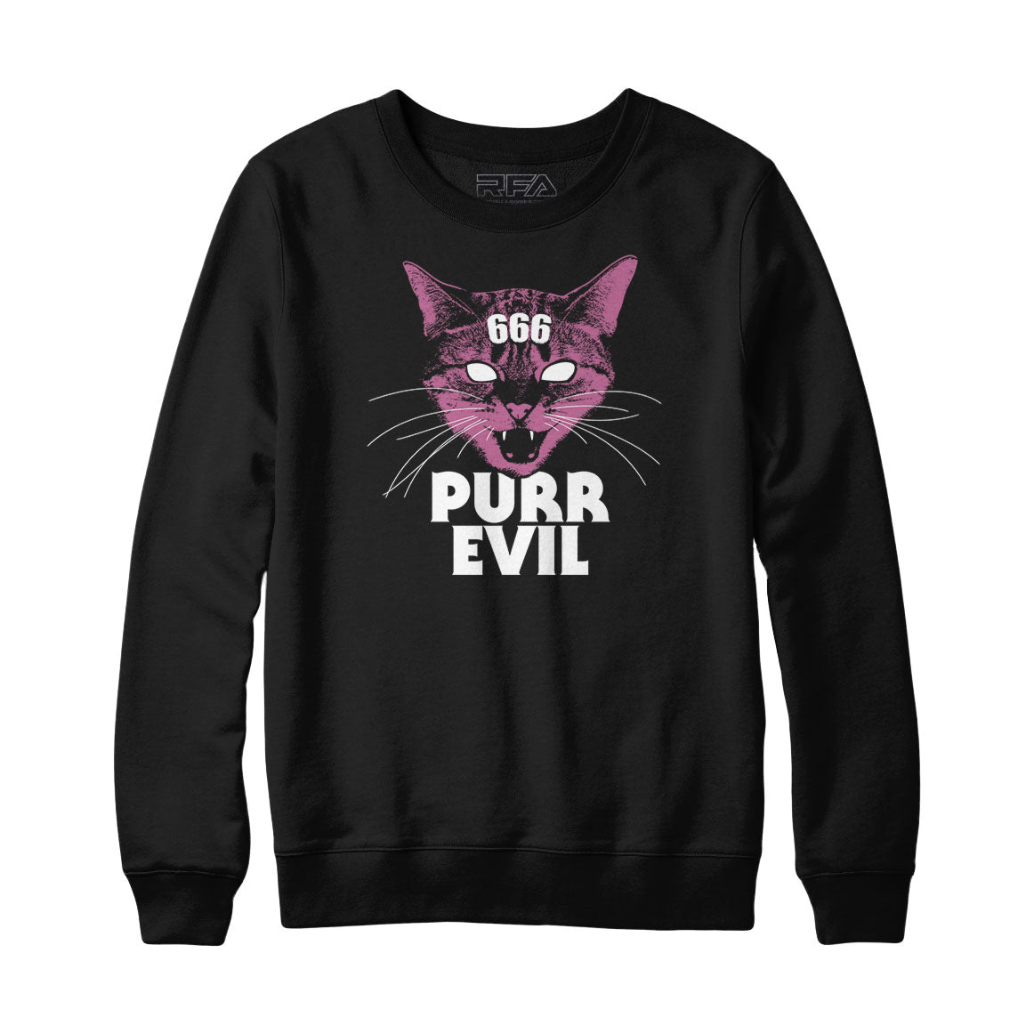 Purr Evil Cat Sweatshirt