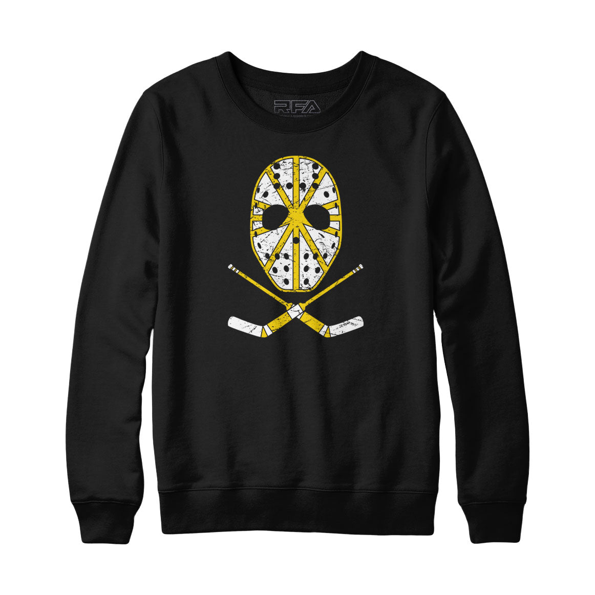 Retro Boston Hockey Goalie Mask Sweatshirt