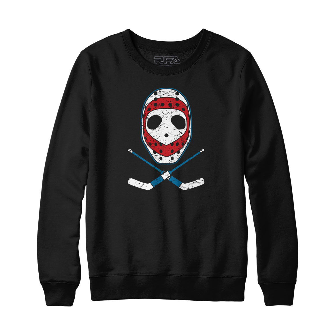 Retro Montreal Hockey Goalie Mask Sweatshirt