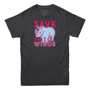 Save the Winos T-shirt - Rocket Factory Apparel