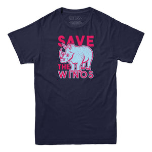Save the Winos T-shirt - Rocket Factory Apparel