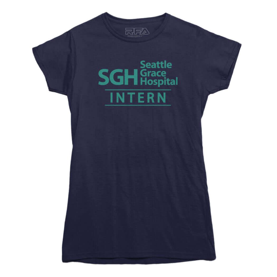 Seattle Grace Hospital Intern T-shirt - Rocket Factory Apparel