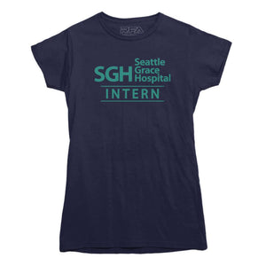 Seattle Grace Hospital Intern T-shirt - Rocket Factory Apparel