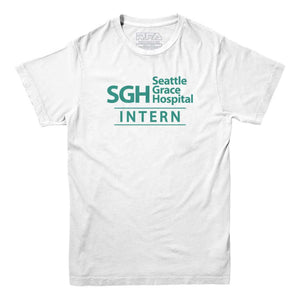 Seattle Grace Hospital Intern T-shirt - Rocket Factory Apparel
