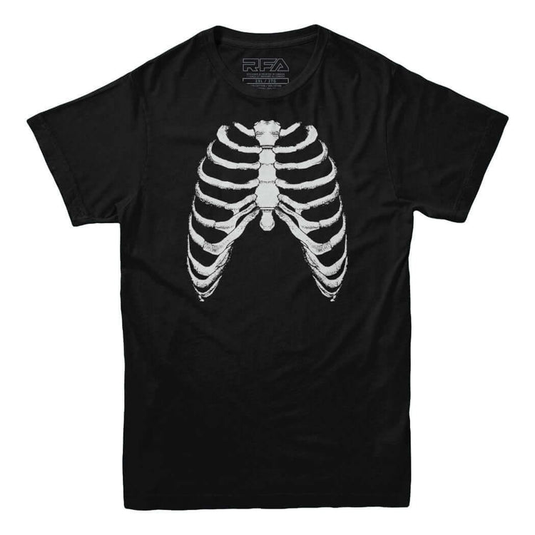 Skeleton Ribcage T-shirt - Rocket Factory Apparel