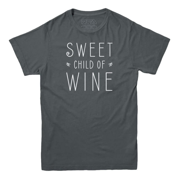 Sweet Child of Wine T-shirt - Rocket Factory Apparel