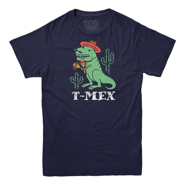 T-Mex Dinosaur T-Shirt - Rocket Factory Apparel