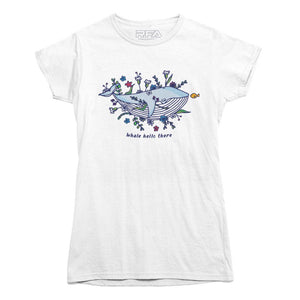 Whale Hello There T-shirt - Rocket Factory Apparel