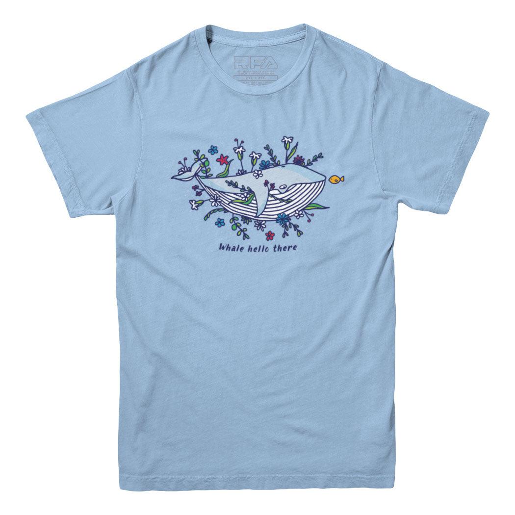 Whale Hello There T-shirt - Rocket Factory Apparel