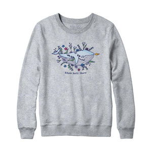 Whale Hello There Sweatshirt Hoodie - Rocket Factory Apparel