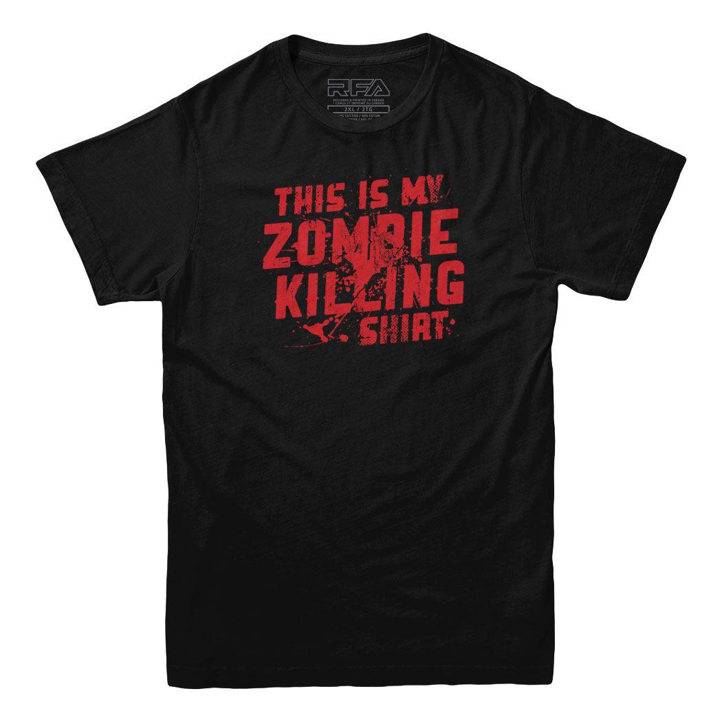 This Is My Zombie Killing T-Shirt - Rocket Factory Apparel