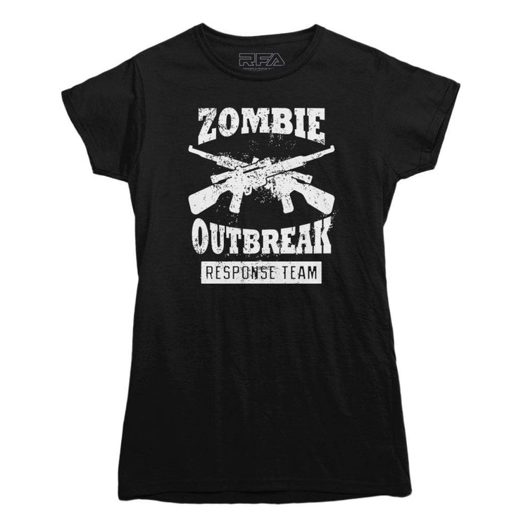 Zombie Outbreak Response Team T-shirt - Rocket Factory Apparel