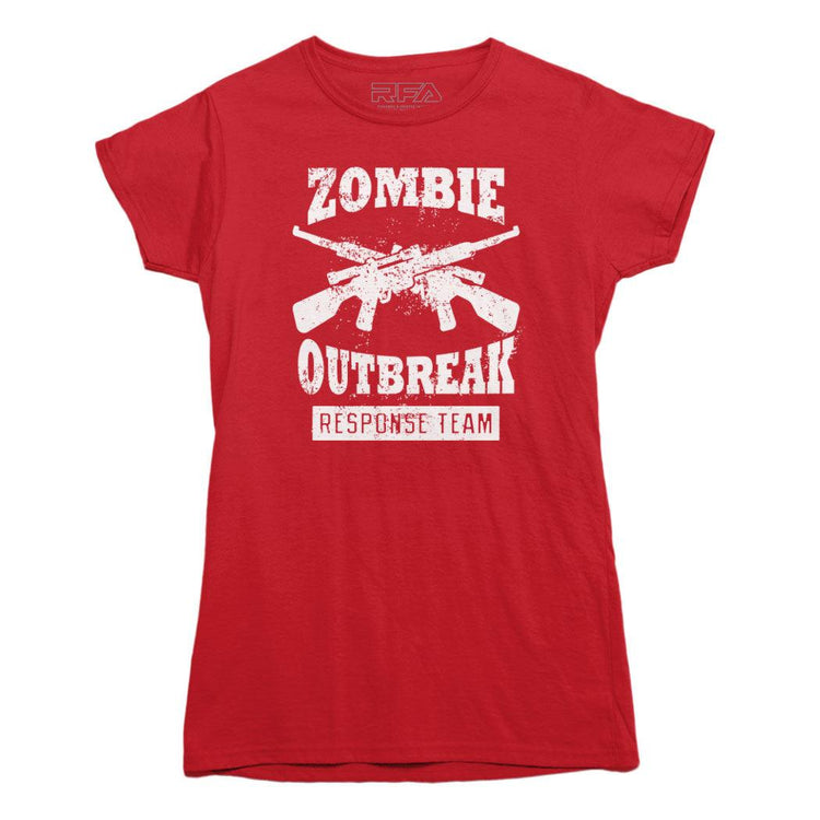 Zombie Outbreak Response Team T-shirt - Rocket Factory Apparel