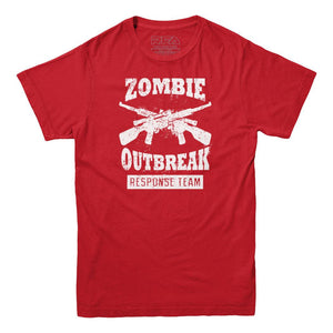 Zombie Outbreak Response Team T-shirt - Rocket Factory Apparel