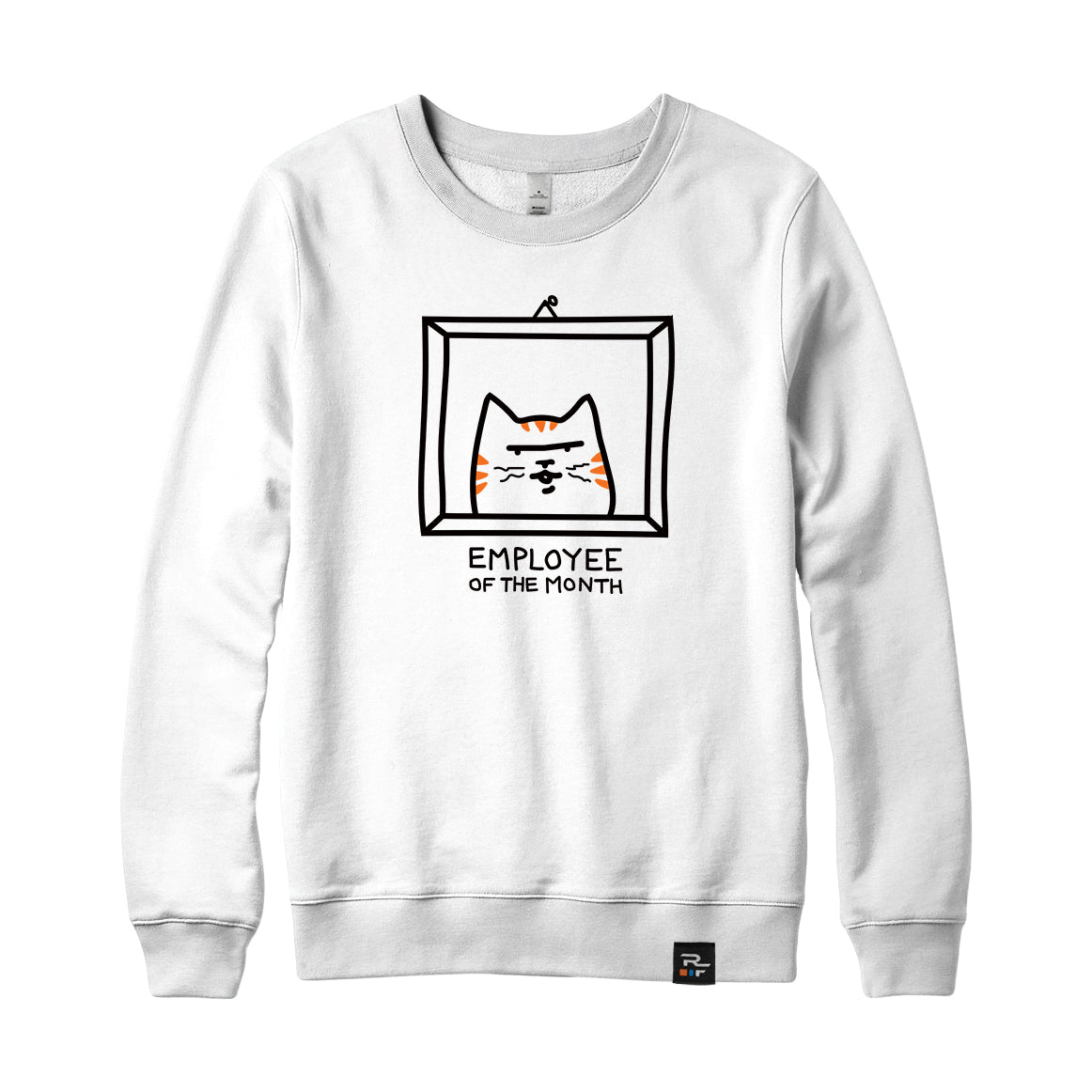 Cat Employee of the Month Sweatshirt or Hoodie