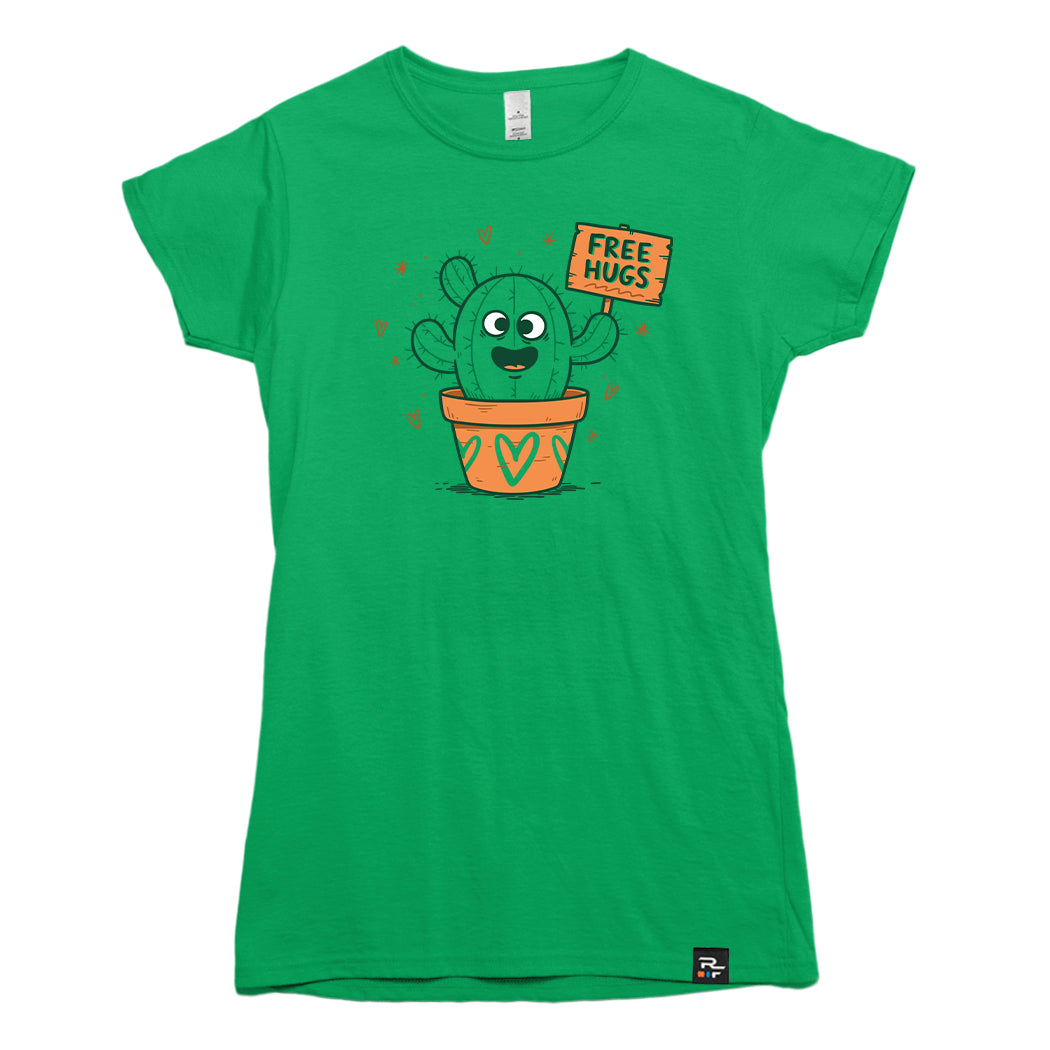 Cute Cactus Free Hugs T-shirt