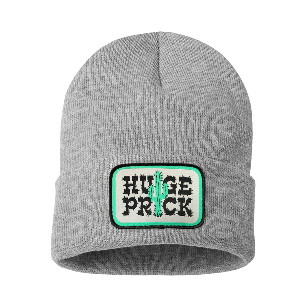 Huge Prick Cuff Knit Beanie