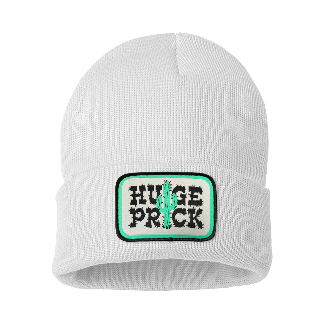 Huge Prick Cuff Knit Beanie