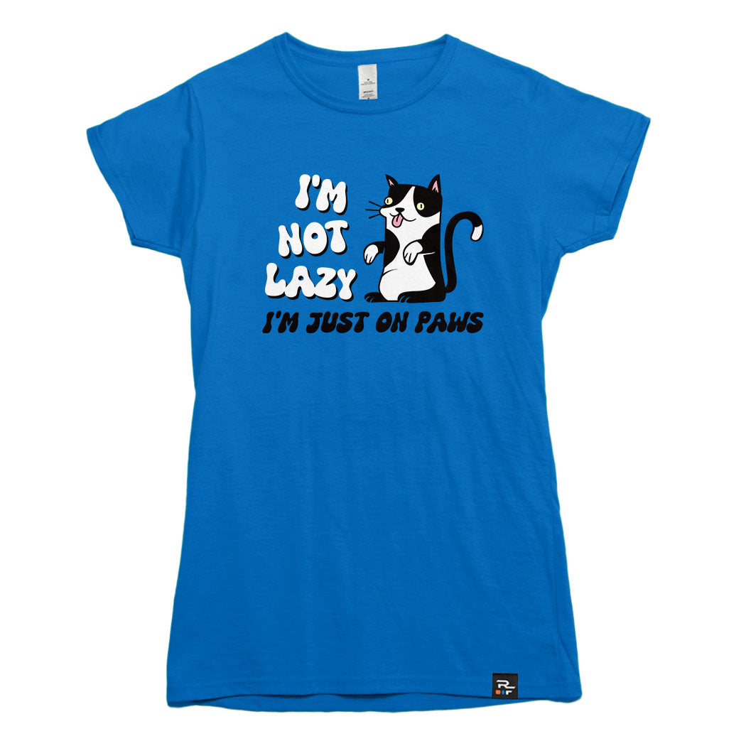 I'm Not Lazy Cat T-shirt