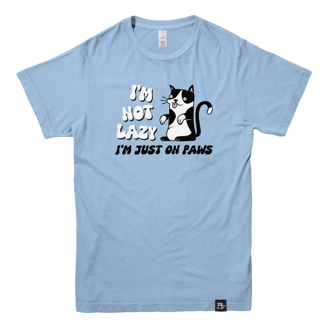 I'm Not Lazy Cat T-shirt