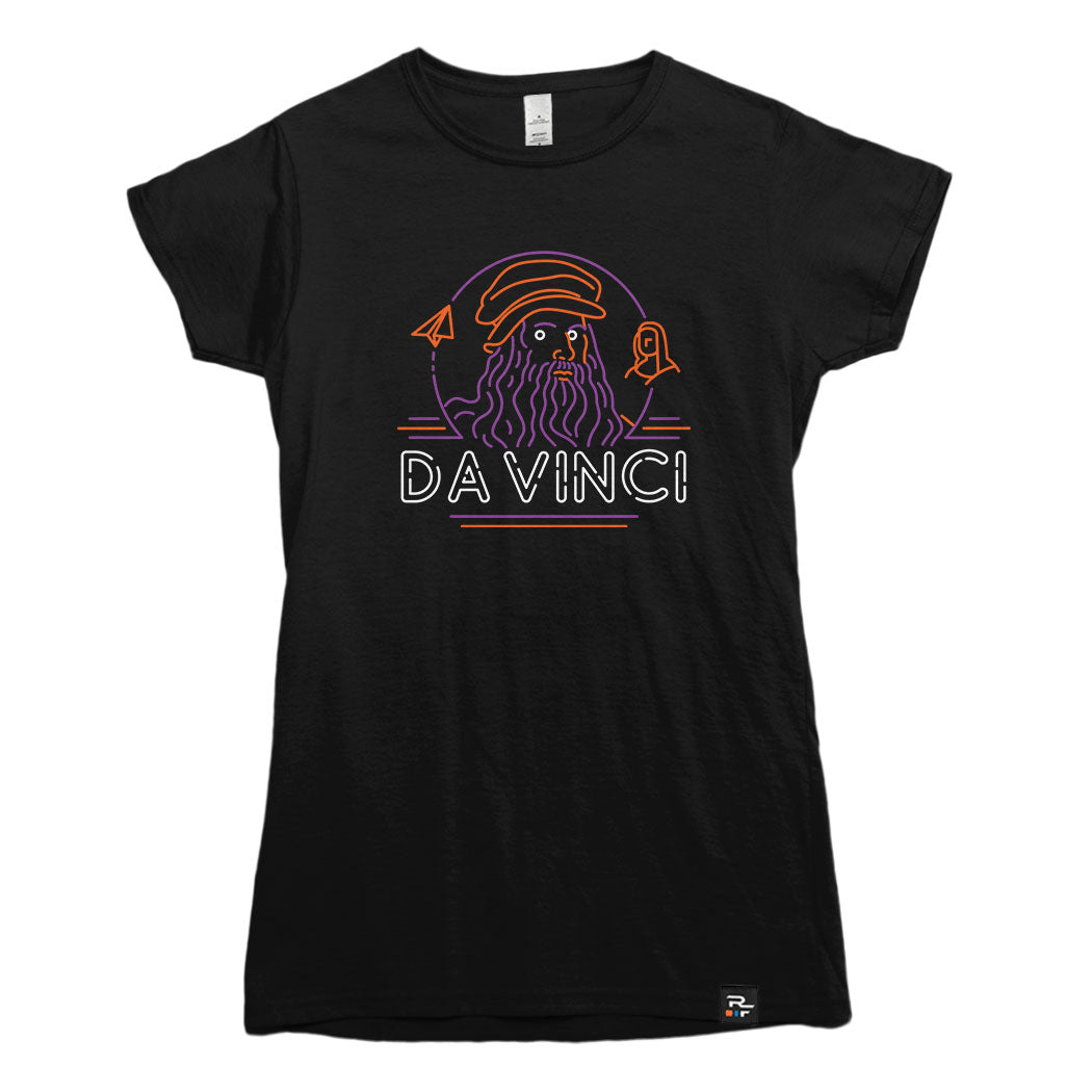 Neon Da Vinci T-shirt