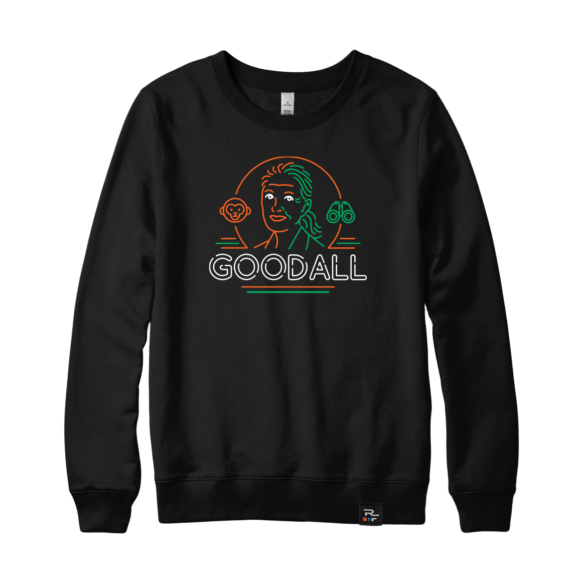 Neon Goodall Sweatshirt or Hoodie