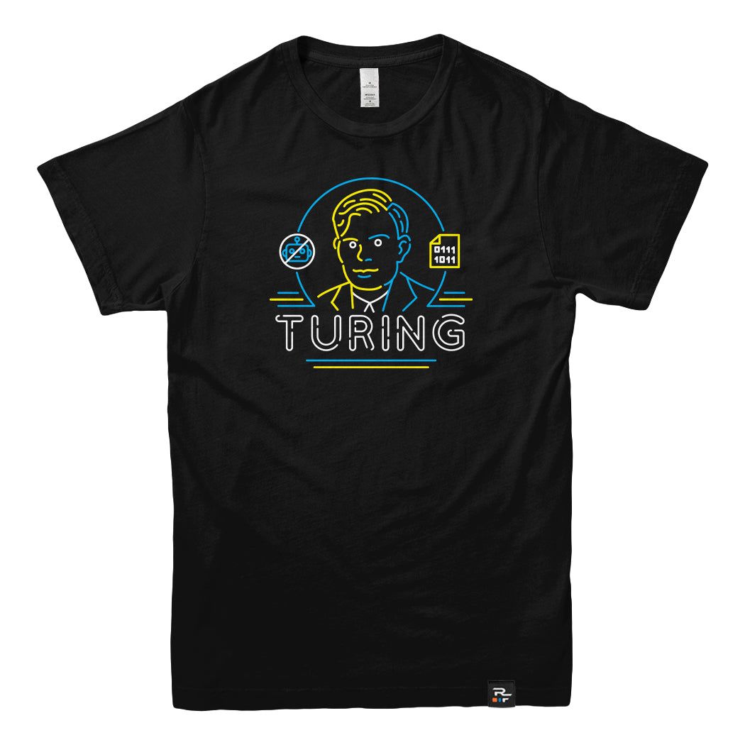 Neon Turing T-shirt