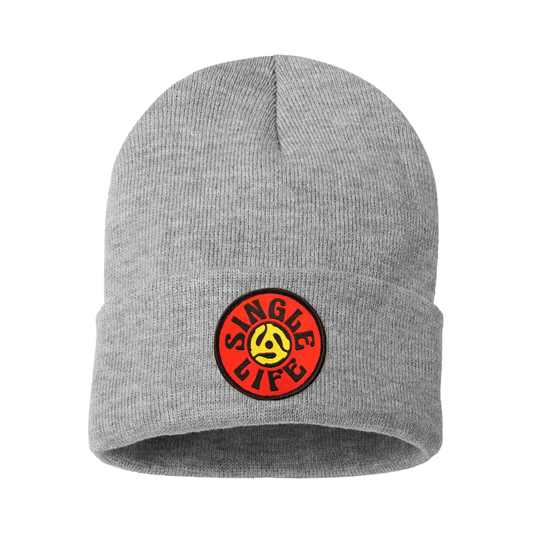 Single Life 45 RPM Cuff Knit Beanie