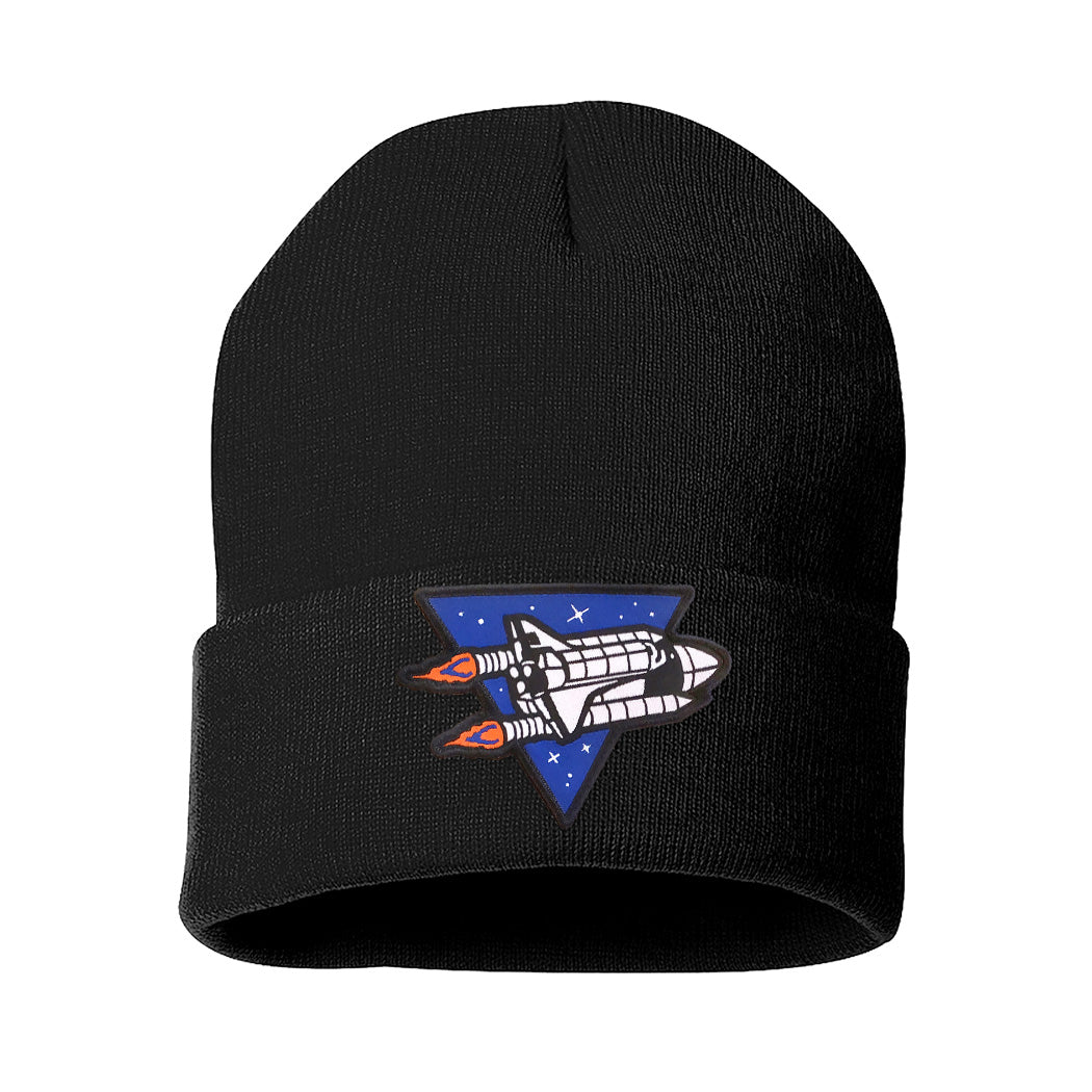 Space Shuttle Cuff Knit Beanie