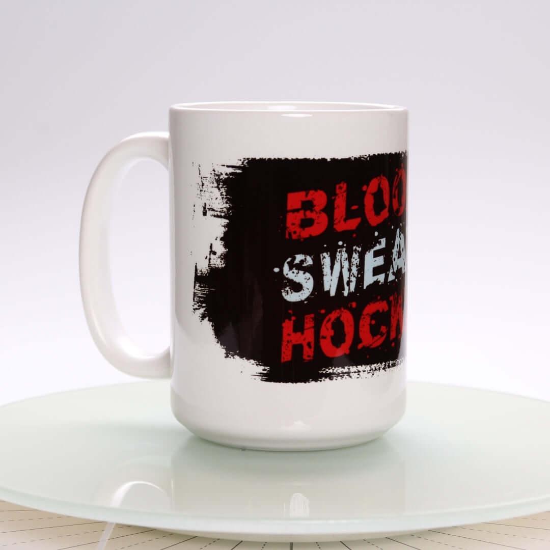 Blood Sweat Hockey Mug - Rocket Factory Apparel