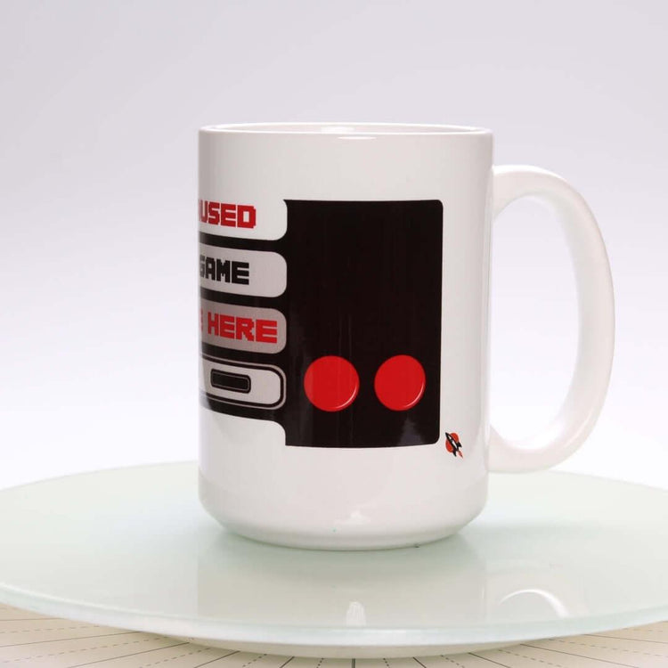 I Pause My Game to be Here Mug - Rocket Factory Apparel