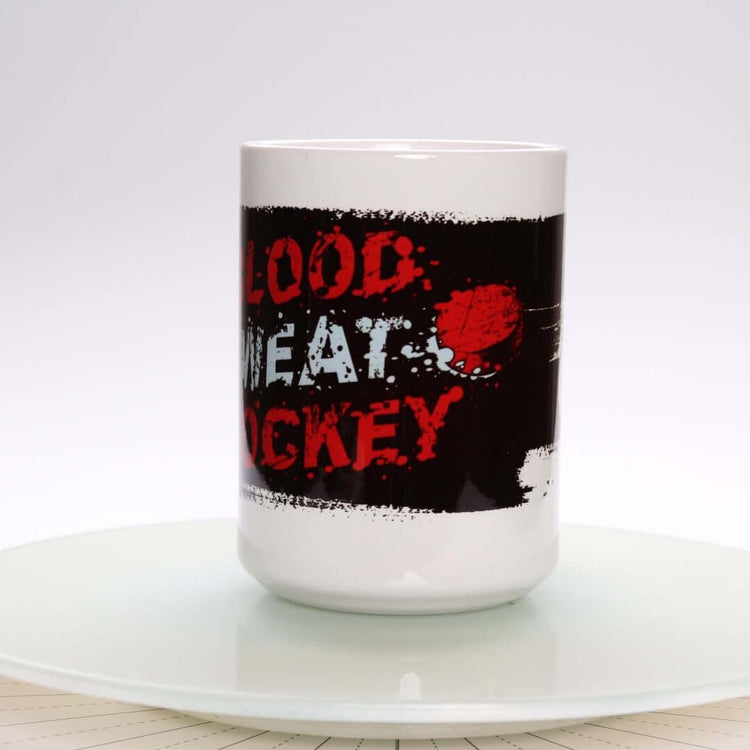 Blood Sweat Hockey Mug - Rocket Factory Apparel
