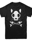 Cat Crossbones T-shirt - Rocket Factory Apparel