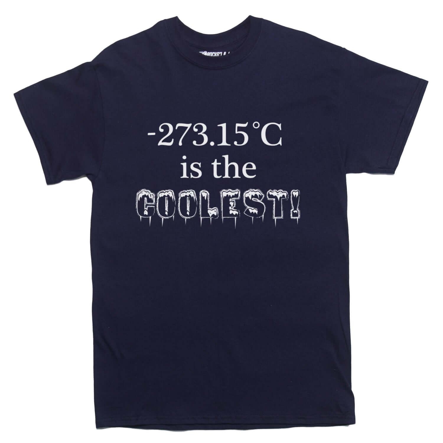Absolute Zero is the Coolest T-shirt - Rocket Factory Apparel