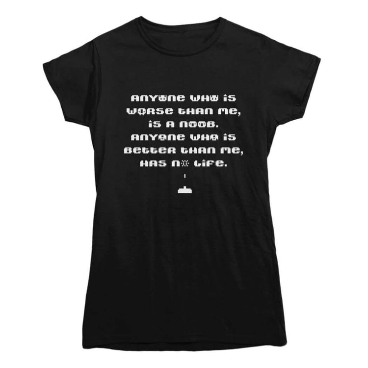 Anyone Better Than Me Has No Life Gamer T-shirt - Rocket Factory Apparel