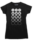 Aperture Pattern Photography T-shirt - Rocket Factory Apparel