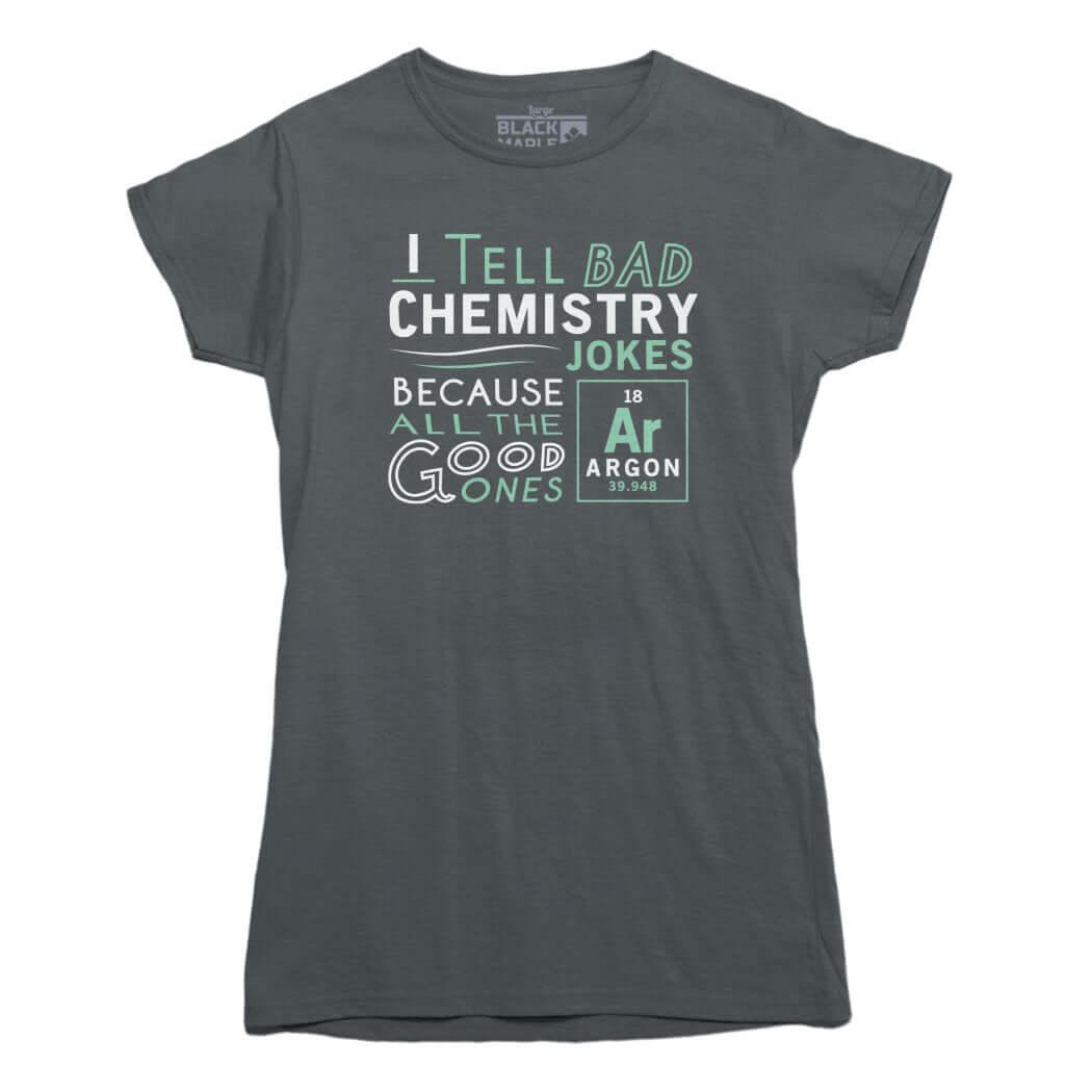 Argon Chemistry Joke T-shirt - Rocket Factory Apparel