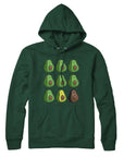 Avocado Timeline Sweatshirt Hoodie - Rocket Factory Apparel