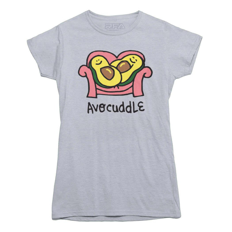 Avocuddle Cute Avocado T-shirt - Rocket Factory Apparel