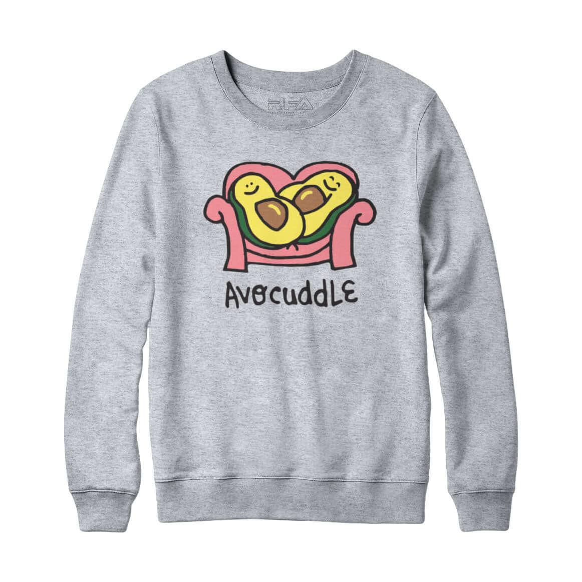 Avocuddle Cute Avocado Sweatshirt Hoodie - Rocket Factory Apparel