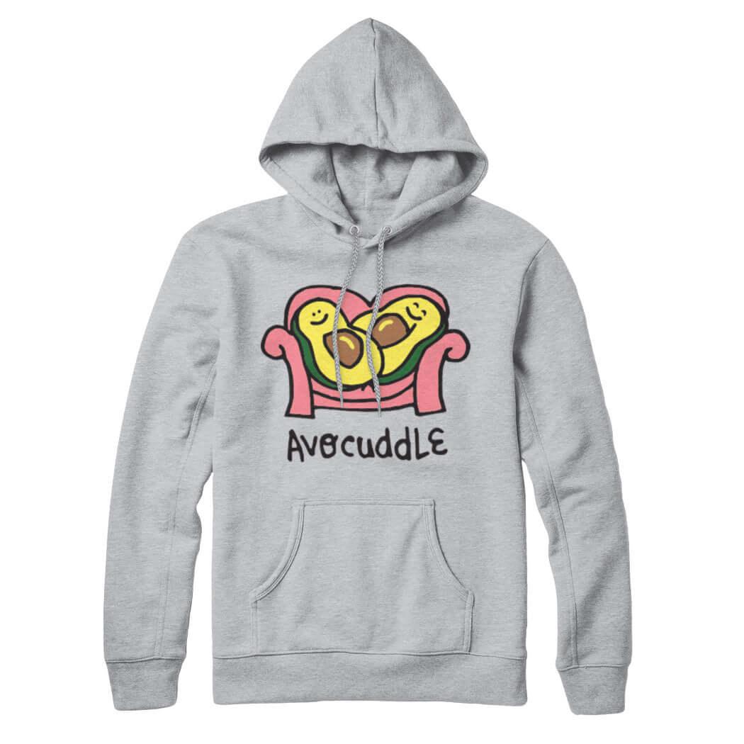 Avocuddle Cute Avocado Sweatshirt Hoodie - Rocket Factory Apparel