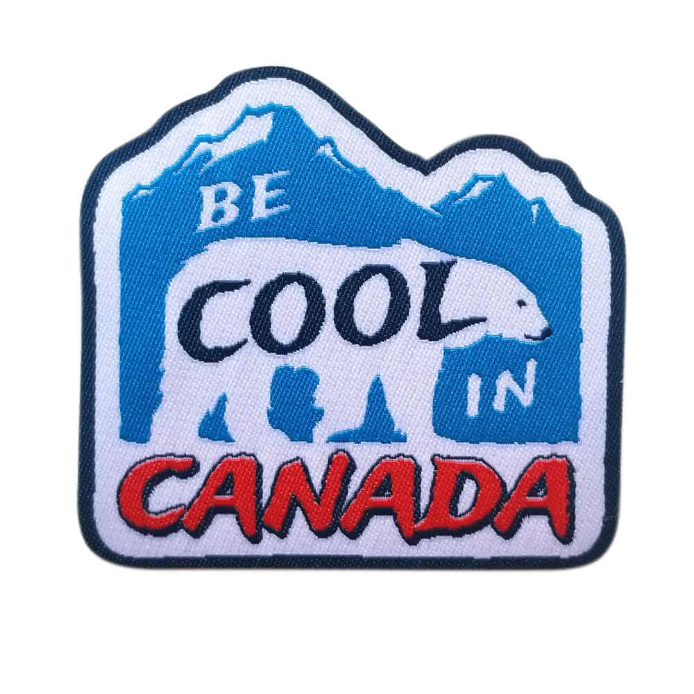 Be Cool in Canada Iron On Patch - Rocket Factory Apparel
