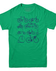 Bicycle Collection T-shirt - Rocket Factory Apparel