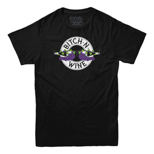Bitch-N-Wine T-shirt - Rocket Factory Apparel