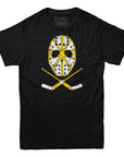 Retro Boston Hockey Goalie Mask T-shirt - Rocket Factory Apparel