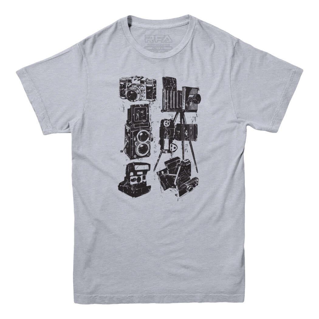 Camera Collection T-shirt - Rocket Factory Apparel