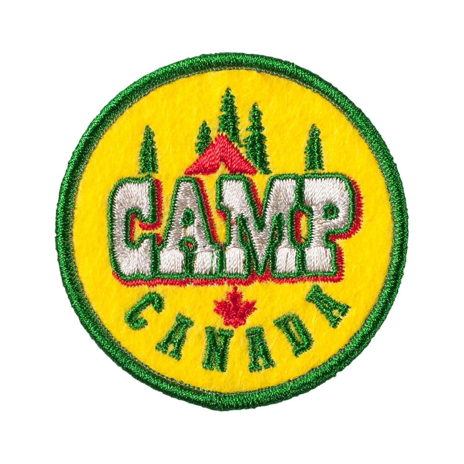 Camp Canada Iron On Patch - Rocket Factory Apparel