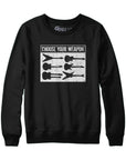 Choose Your Weapon Guitar Hoodie Sweatshirt